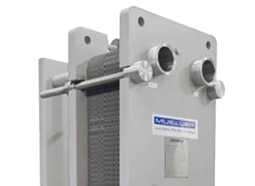 Stainless steel plate and frame heat exchanger